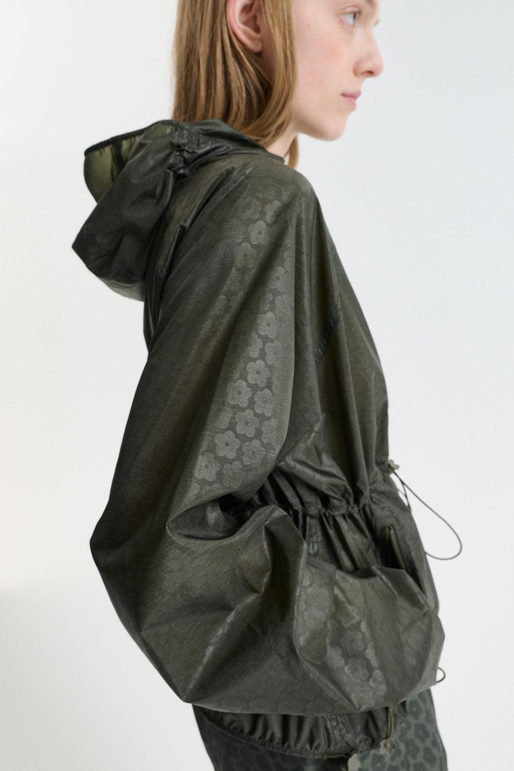 THE NORTH FACE X CECILIE BAHNSEN MARLOWE PULLOVER WIND | JACKET NYLON | FOREST NIGHT GREEN