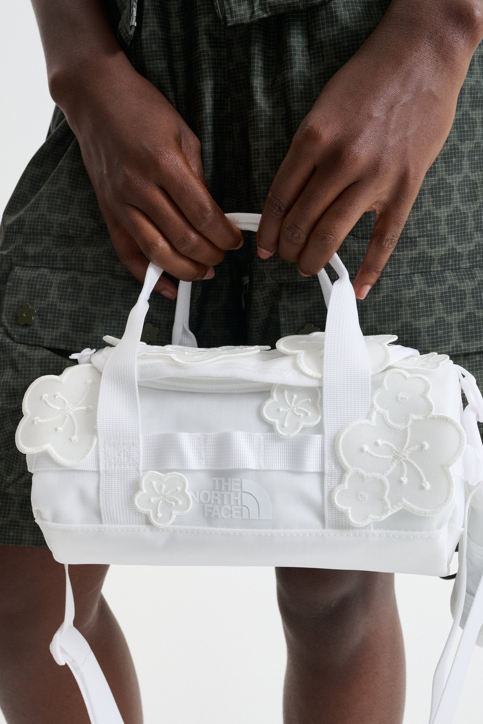 THE NORTH FACE X CECILIE BAHNSEN MARIA CLUTCH | BAG NYLON | WHITE