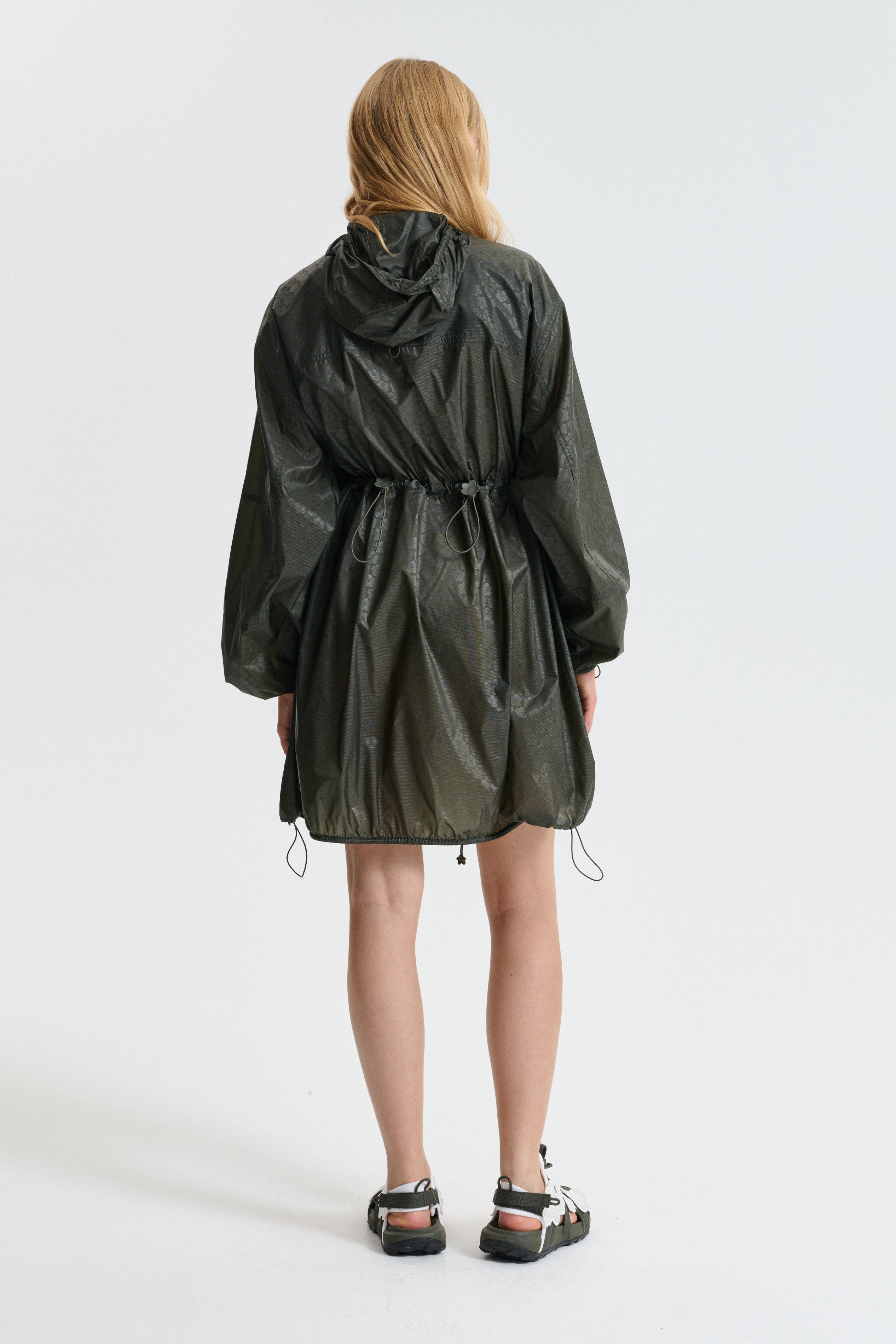 THE NORTH FACE X CECILIE BAHNSEN EMMA LONG MOUNTAIN | JACKET NYLON | FOREST NIGHT GREEN
