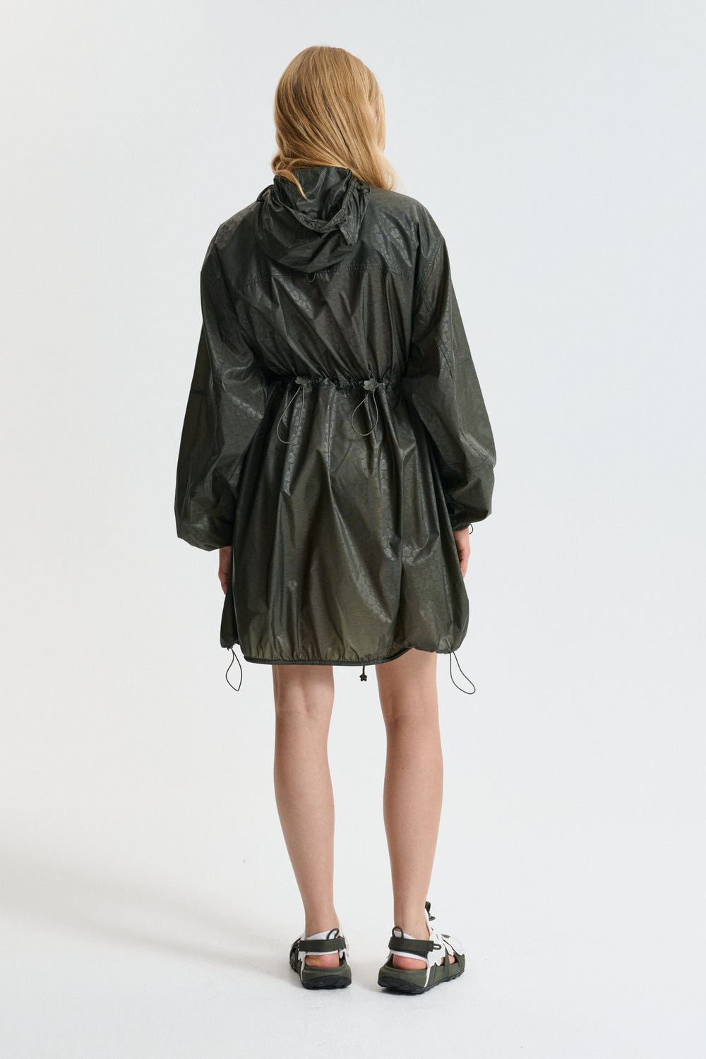 THE NORTH FACE X CECILIE BAHNSEN EMMA LONG MOUNTAIN | JACKET NYLON | FOREST NIGHT GREEN