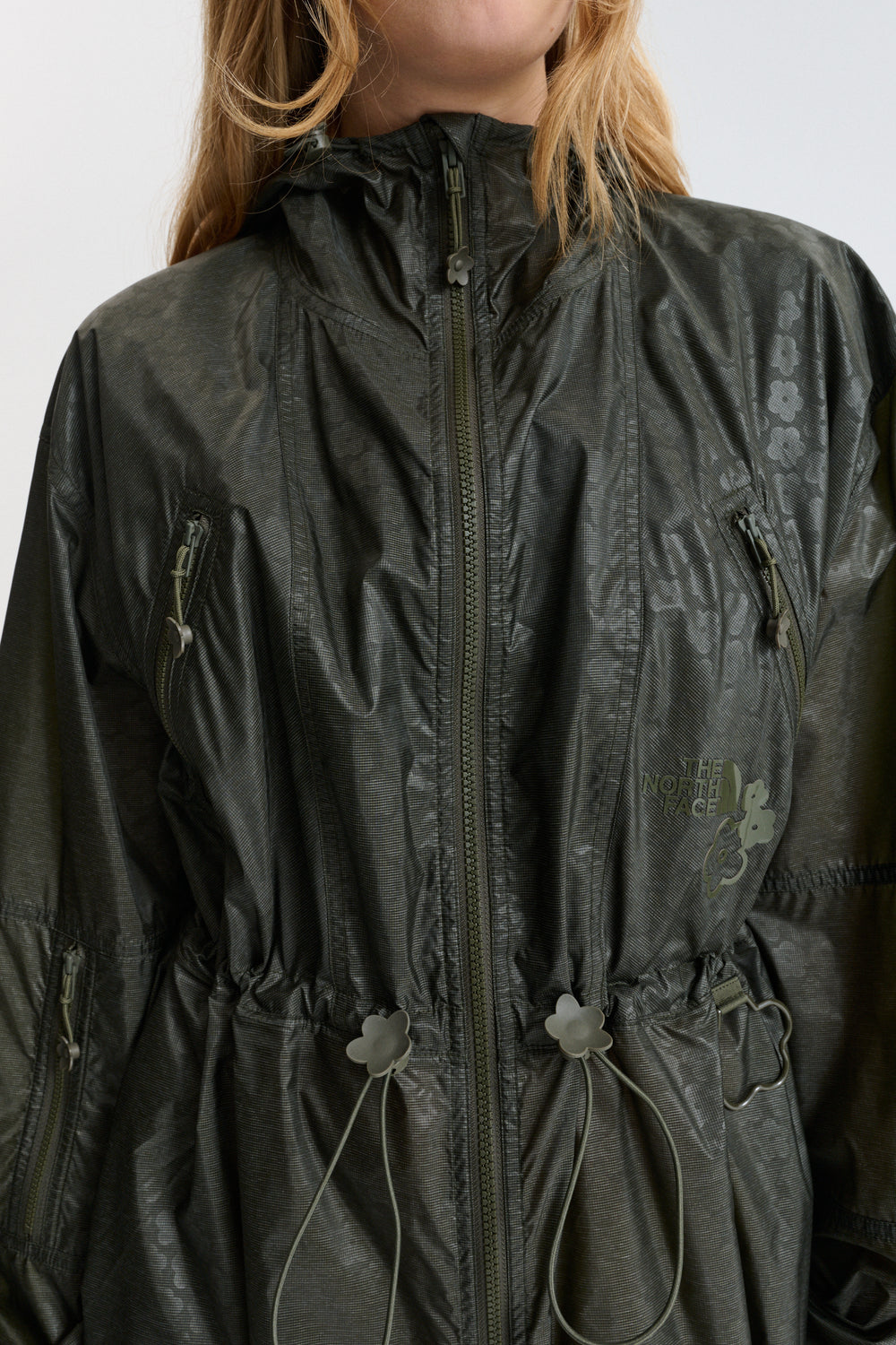 THE NORTH FACE X CECILIE BAHNSEN EMMA LONG MOUNTAIN | JACKET NYLON | FOREST NIGHT GREEN
