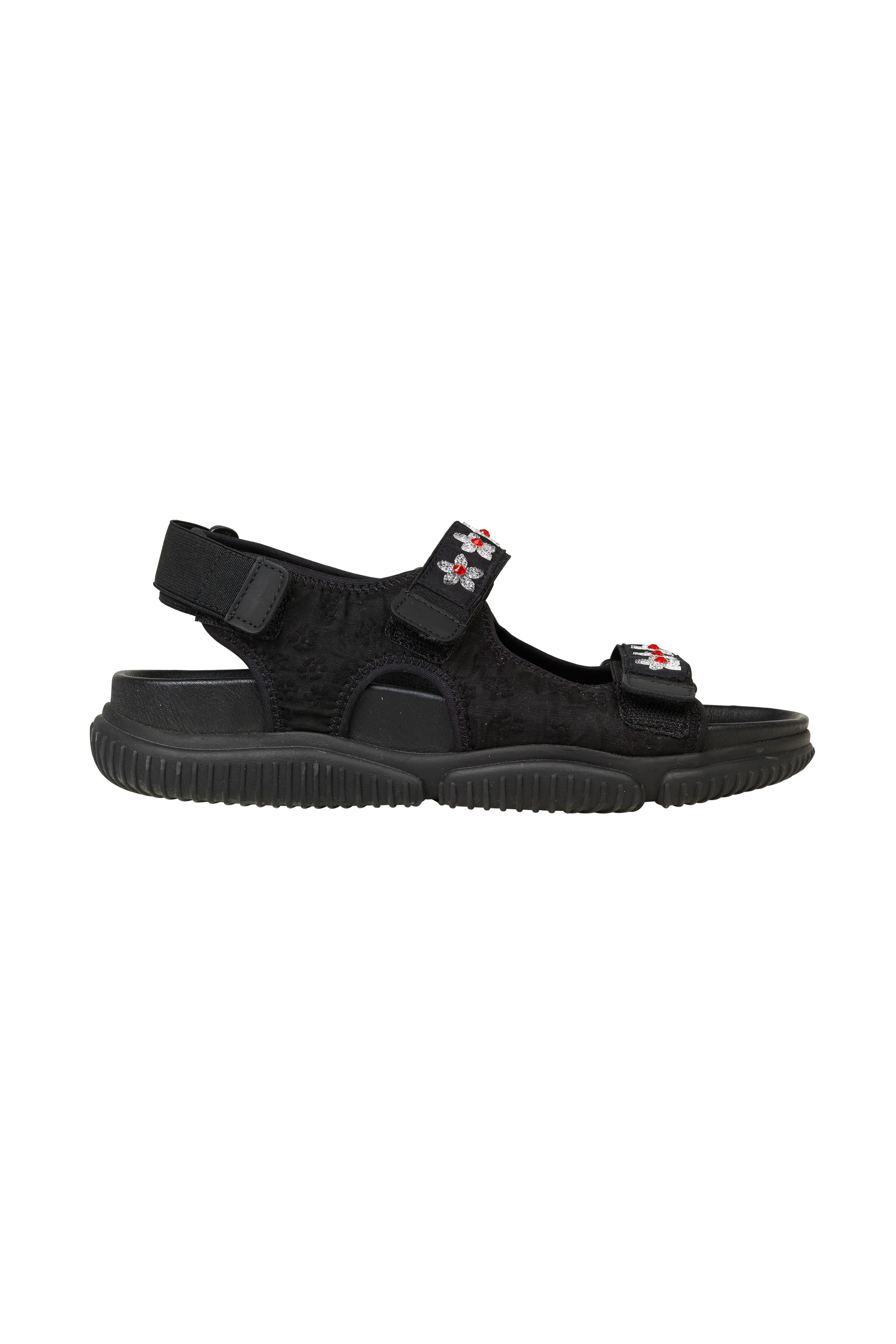 Valeria Sandal Black/Red