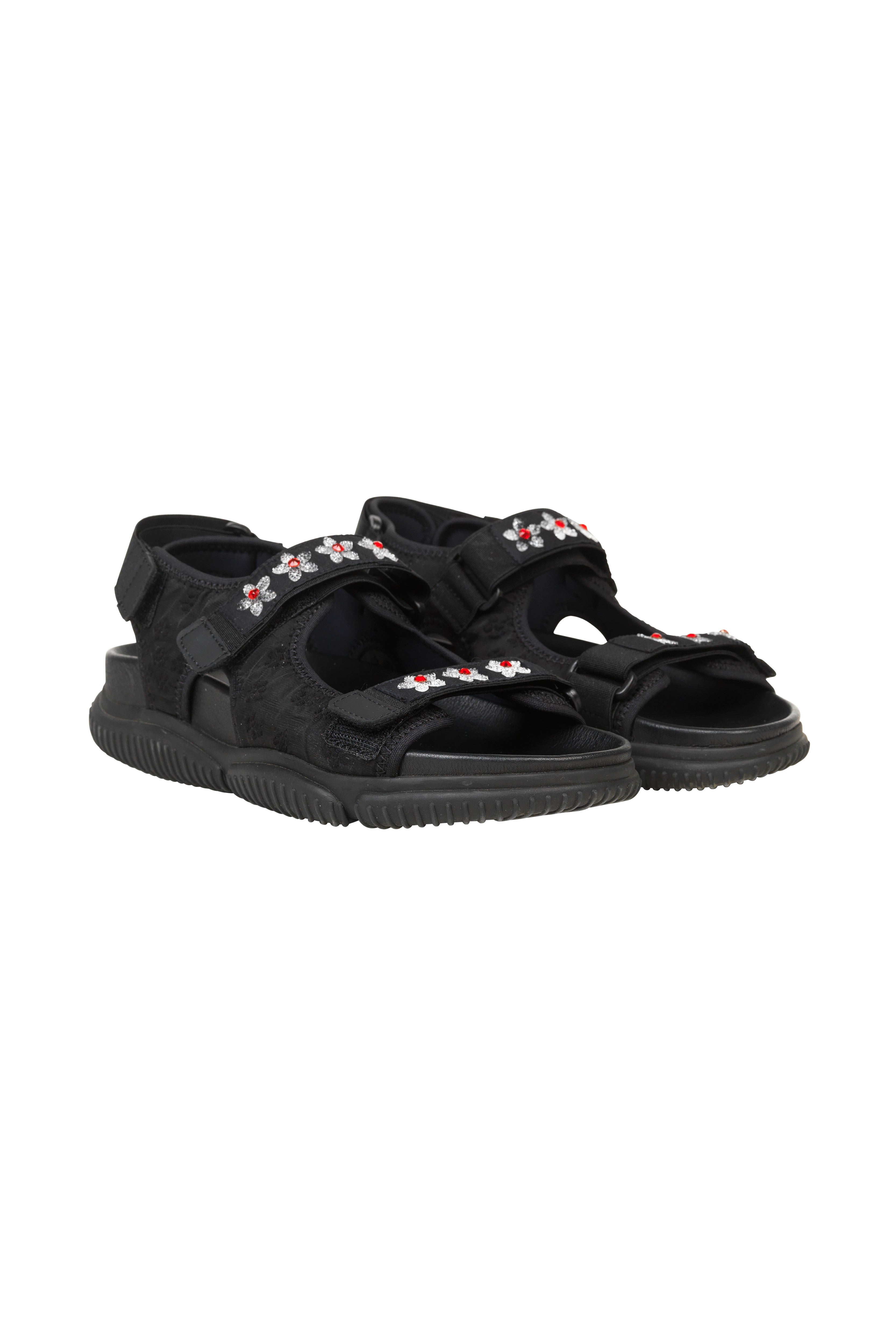 Valeria Sandal Black/Red