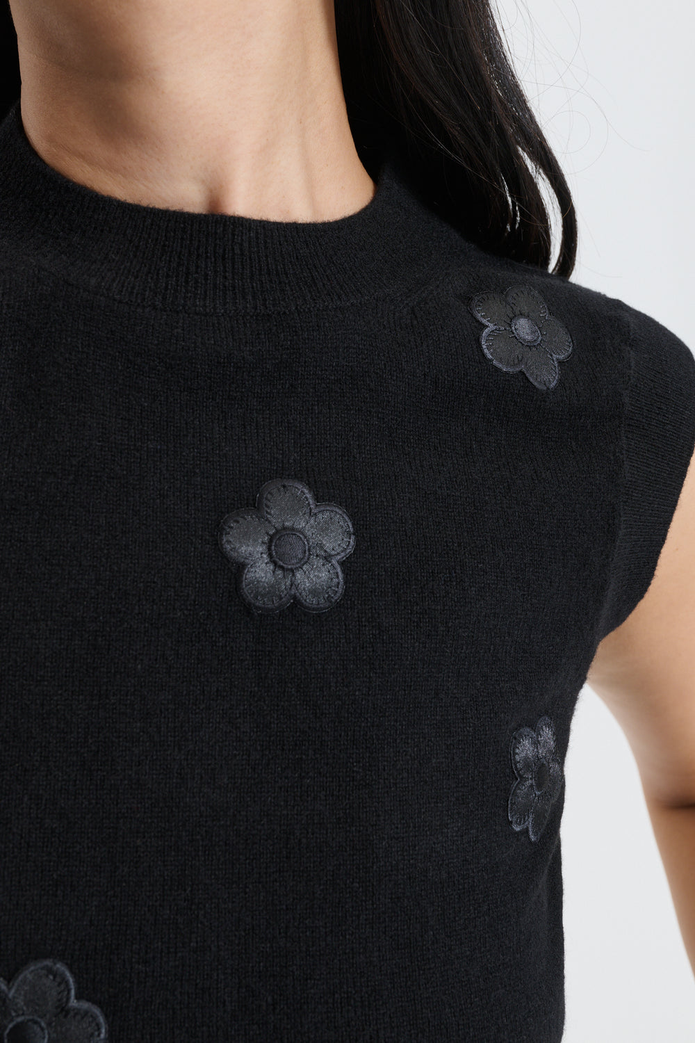 CBDEAN | VEST SUMMER CASHMERE BLACK