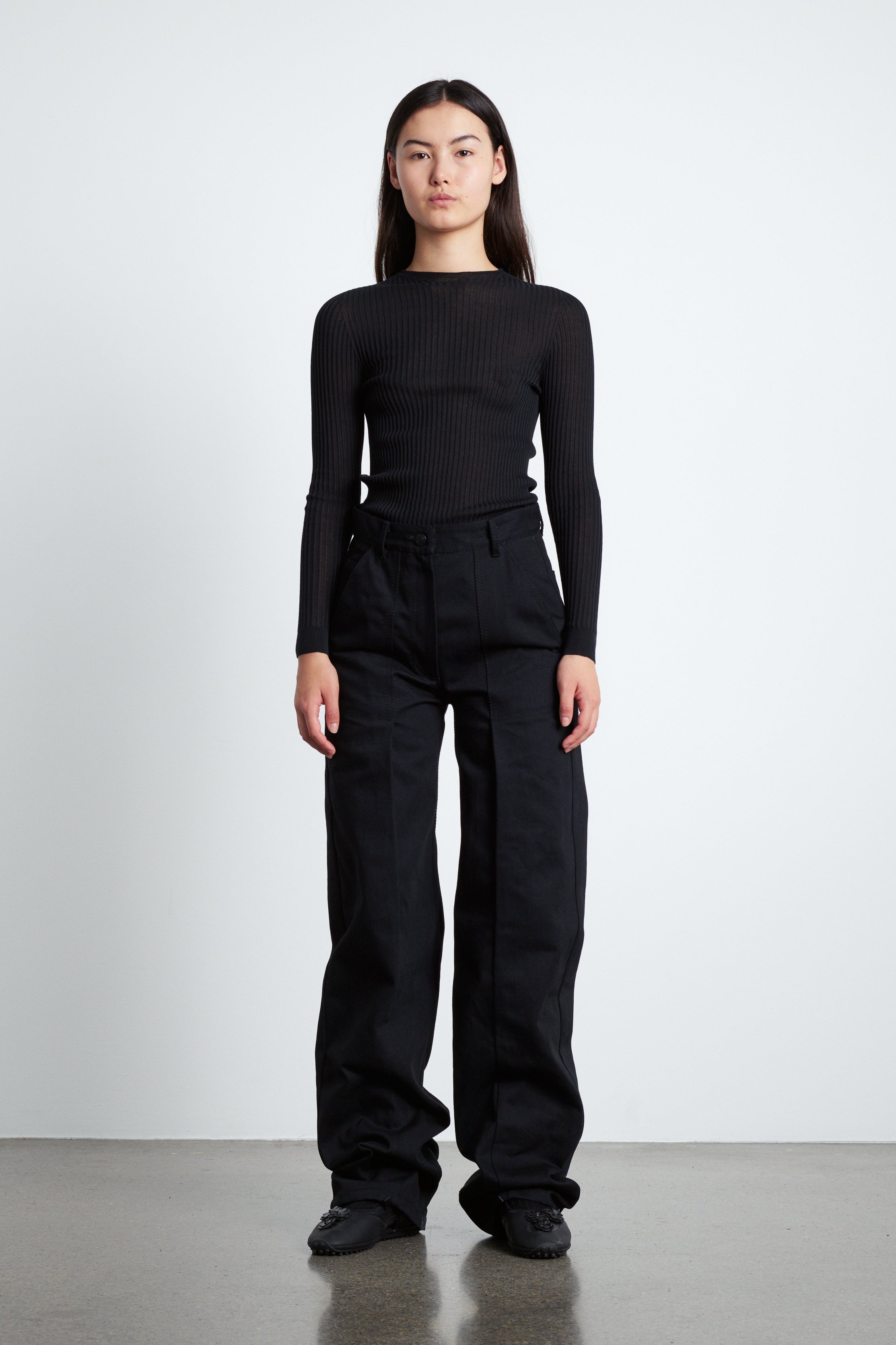 Sixta Trousers Black