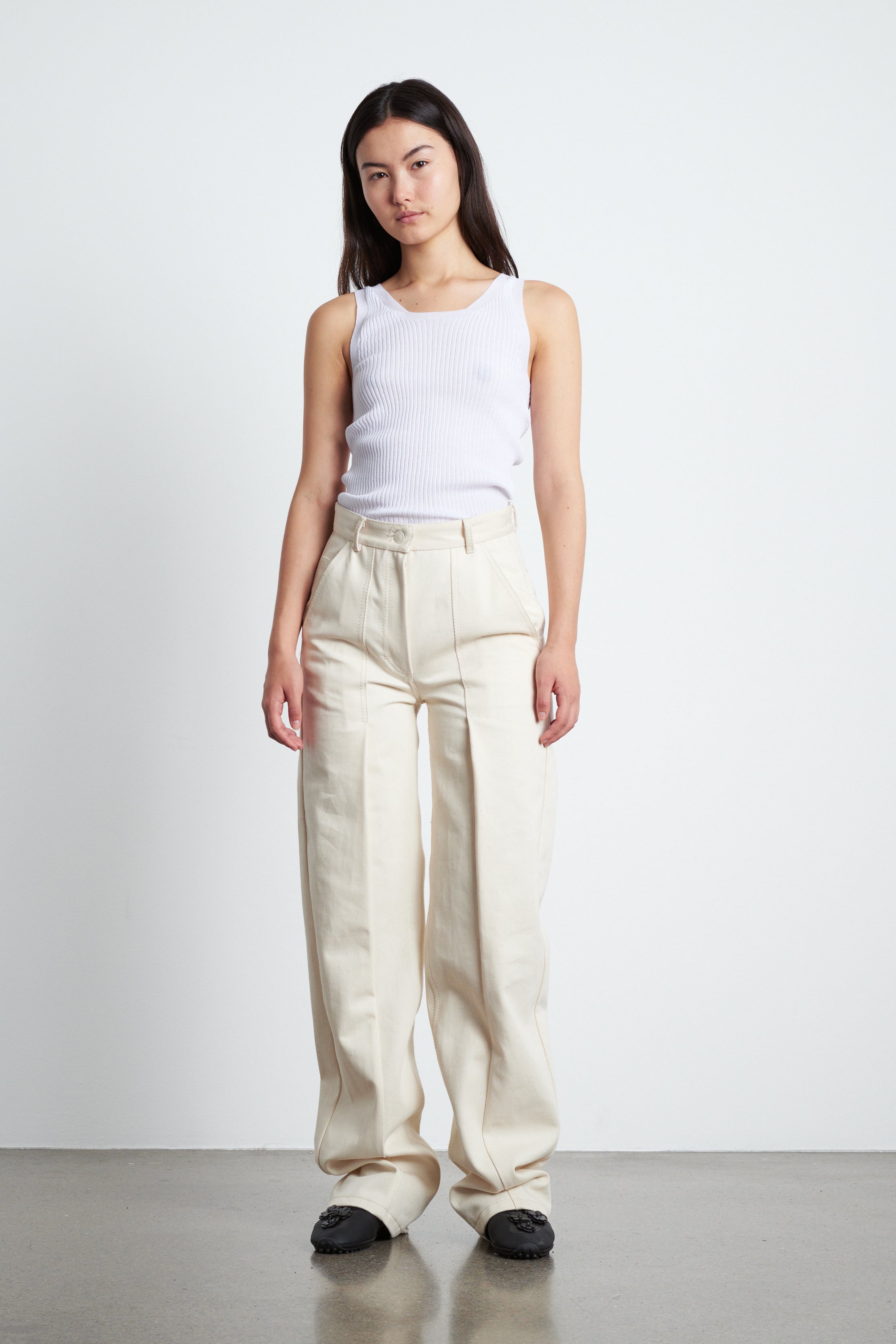 Sixta Trousers Ecru