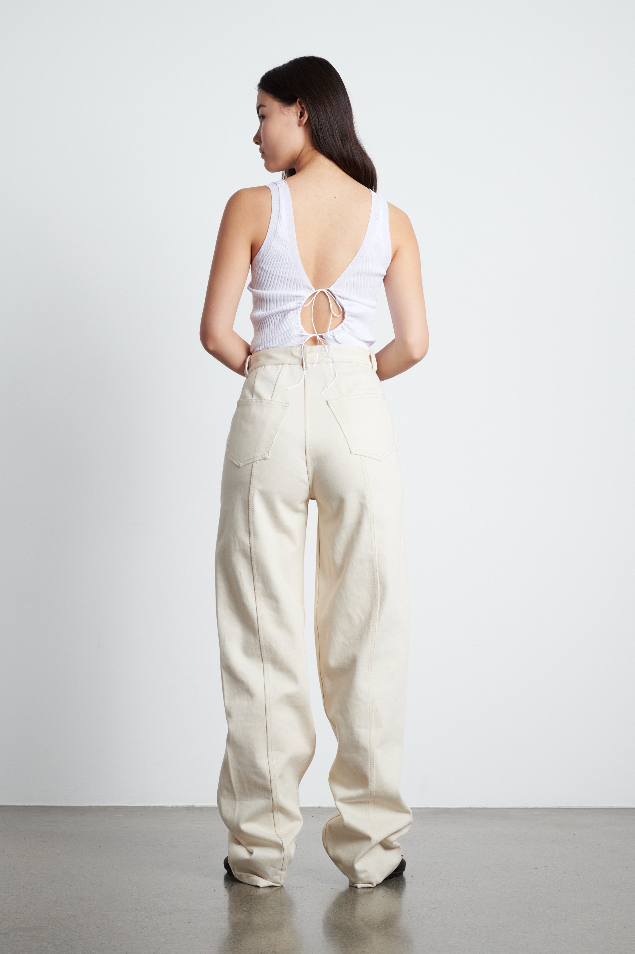 Sixta Trousers Ecru