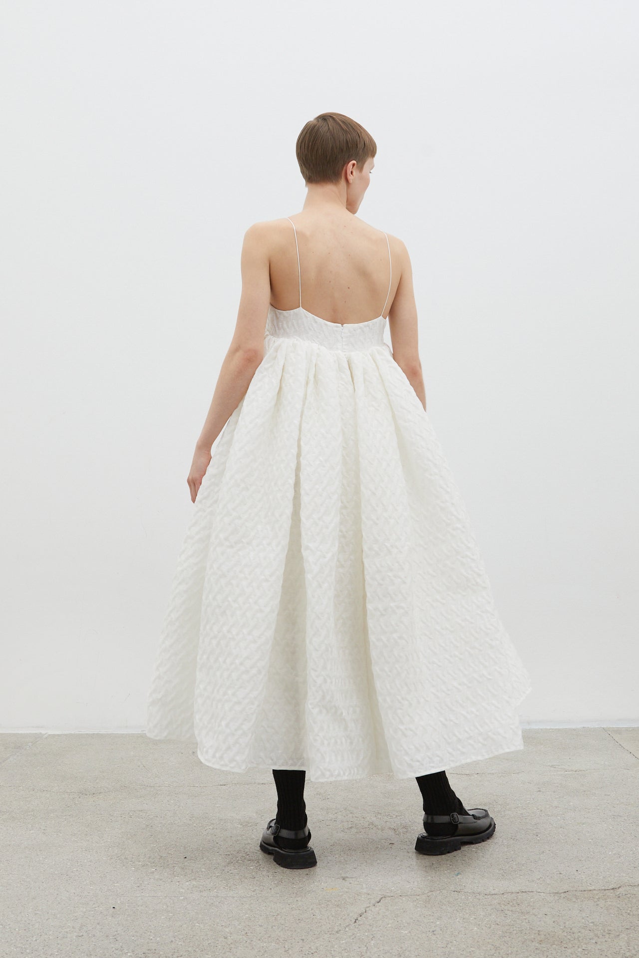 Beth Dress White
